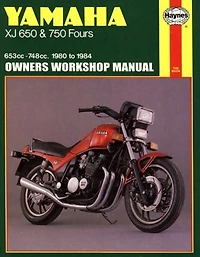Yamaha XJ 650 and XJ 750 Fours Owners Workshop Manual, No. M738: '80-'84