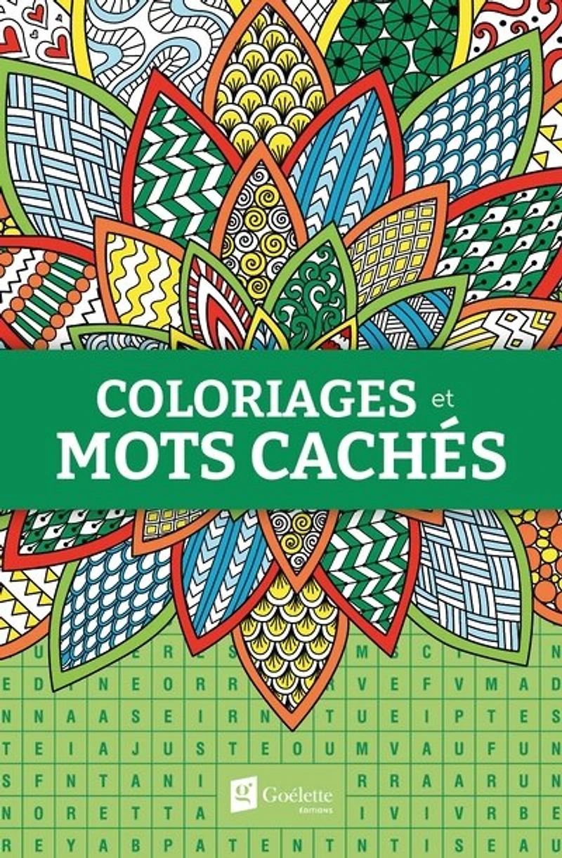 Coloriages et mots cachés Vert