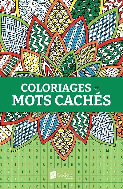 Coloriages et mots cachés Vert