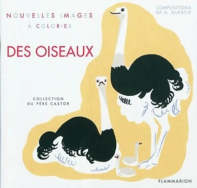 Nouvelles images à colorier : des oiseaux: des oiseaux