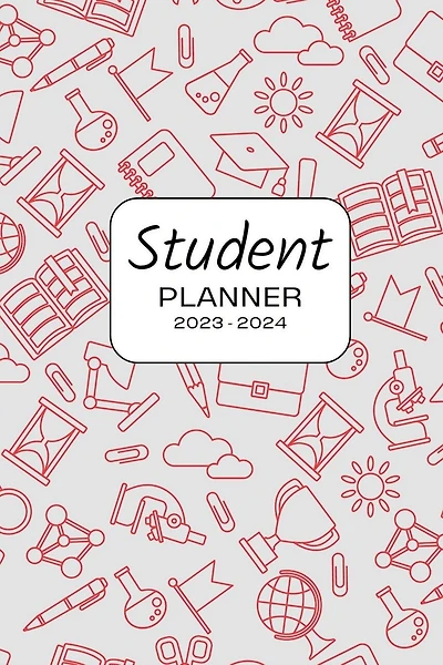 2023 - 2024 Student Planner (RED)