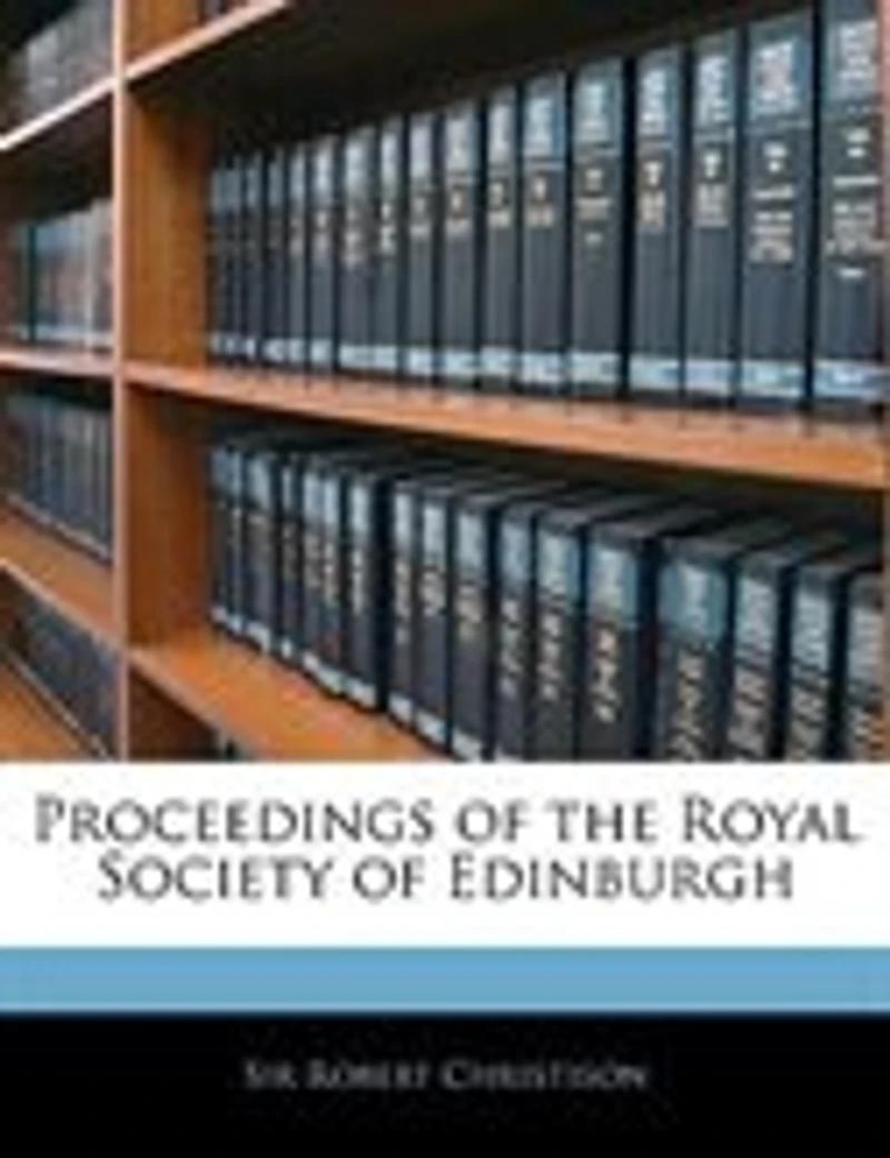 Proceedings of the Royal Society Edinburgh