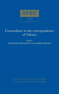 Concordance to the Correspondence of Voltaire