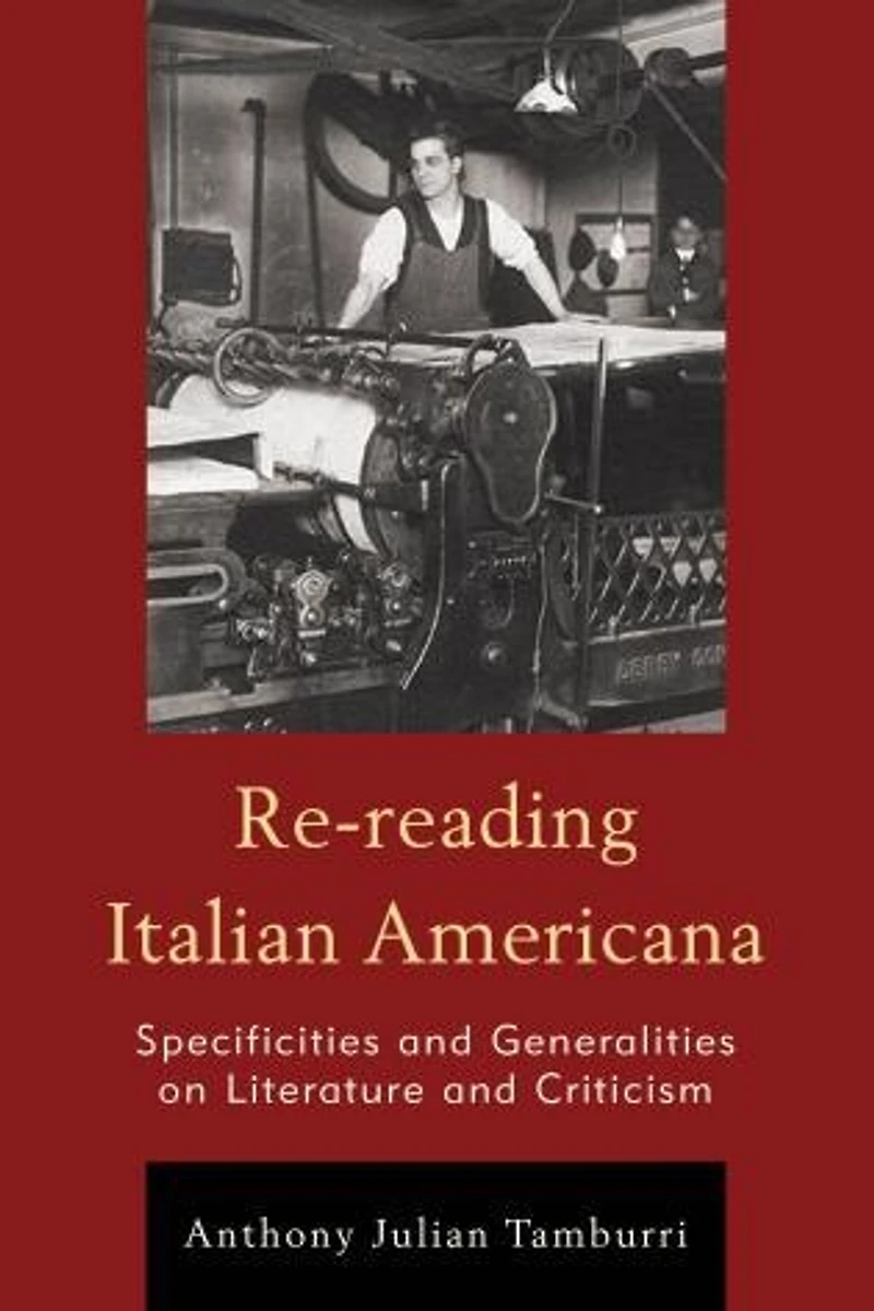 Re-reading Italian Americana: Specificities And Generalities On Literature Criticism
