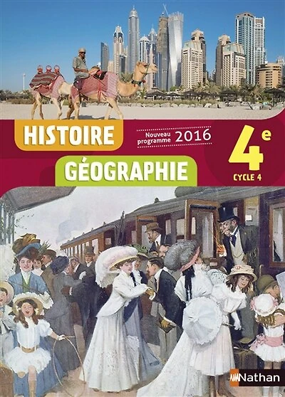 Histoire géographie 4, cycle 4 : nouveau programme 2016: nouveau programme 2016