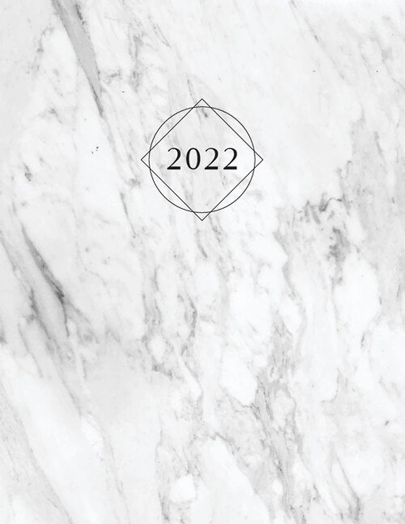 2022 Planner: Monthly, weekly organizer with inspirational quotes and unique design