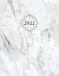 2022 Planner: Monthly, weekly organizer with inspirational quotes and unique design