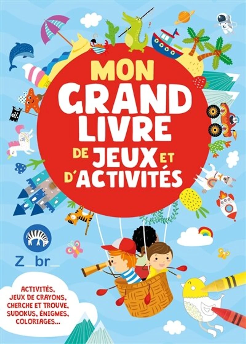 Mon grand livre de jeux et d'activités