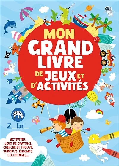 Mon grand livre de jeux et d'activités
