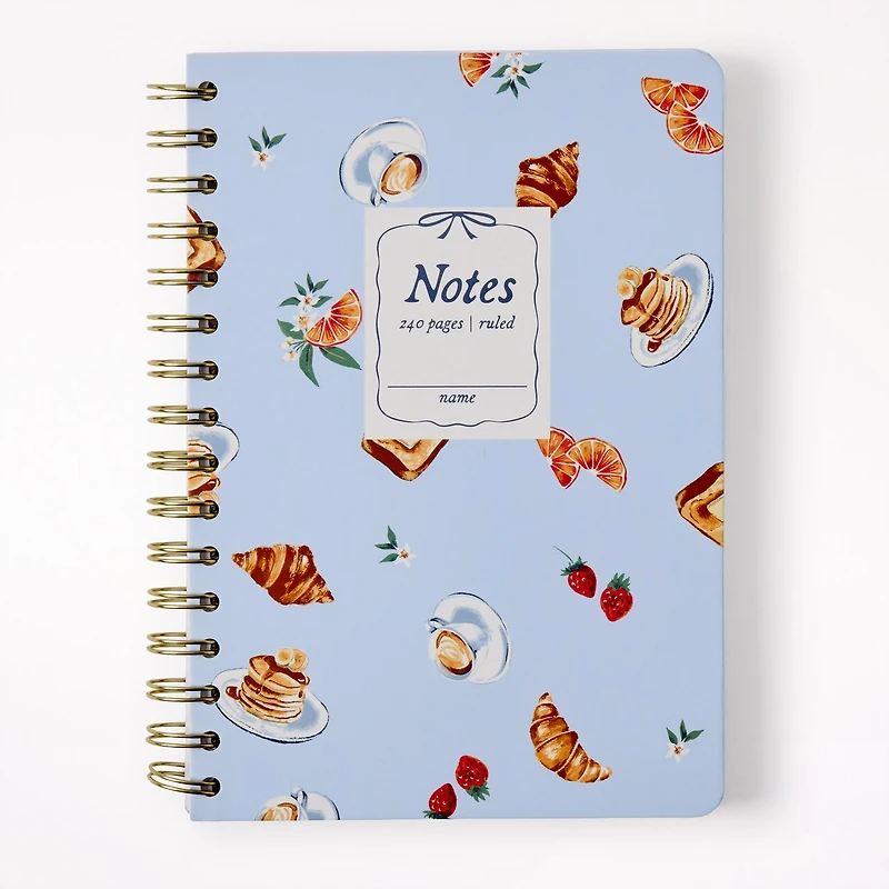 A5 Spiral Journal, Brunch