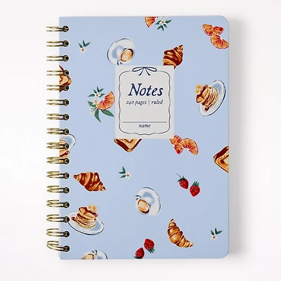 A5 Spiral Journal, Brunch