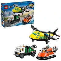 LEGO® Airplane, Service Truck & Hovercraft Remix - 60505
