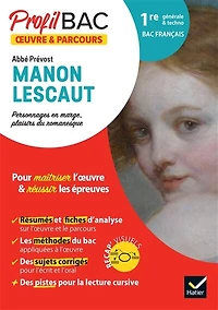 Abbé Prévost, Manon Lescaut: personnages en marge, plaisirs du romanesque