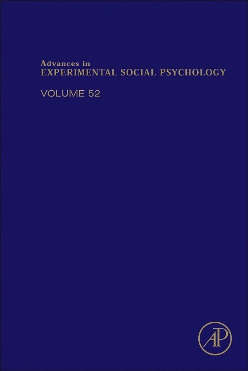 Advances Experimental Social Psychology