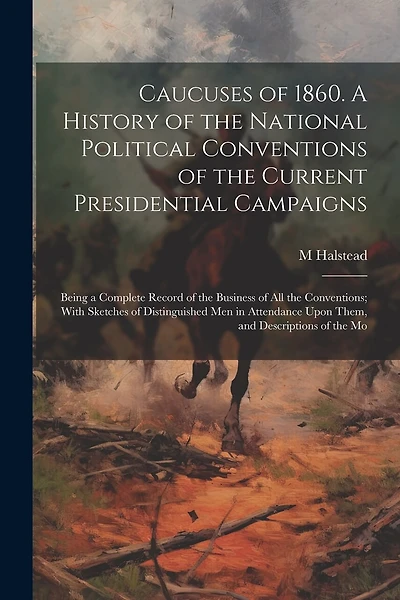 Caucuses of 1860. A History of the National Political Conventions of the Current Presidential Campaigns: Being a Complete Record of the Business of all the Conventions; With Sketches of Distinguished men in Attendance Upon Them, and Descriptions of the Mo