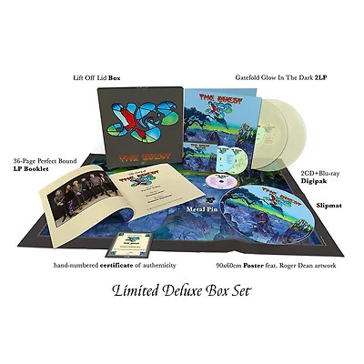 The Quest (Disc 3) by Yes (2 LPs & 2 CDs & Blu-Ray) (Deluxe Limited Edition)