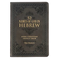 Gift Book 52 Hebrew Names of God Faux Leather