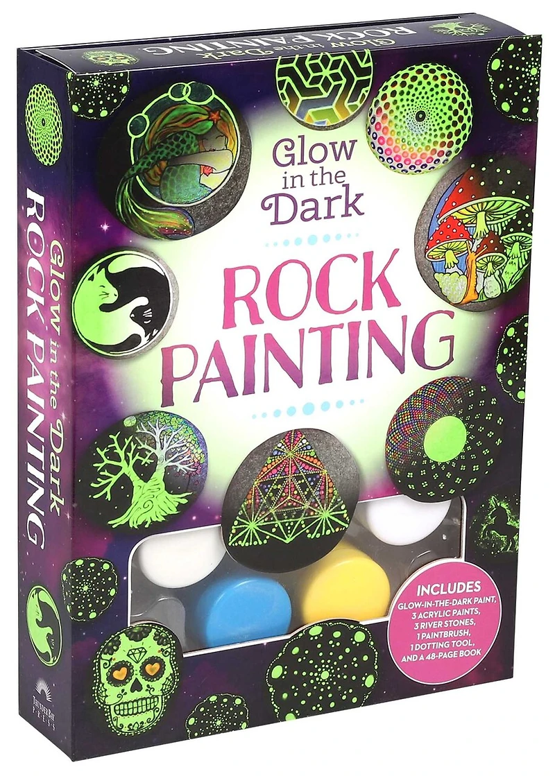Glow in the Dark Rock Painting