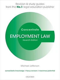 Employment Law Concentrate: Law Revision And Study Guide