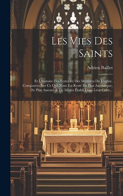 Les Vies Des Saints: Et L'histoire Des Festes Et Des Mystères De L'église. Composées Sur Ce Qui Nous Est Resté De Plus Autentique