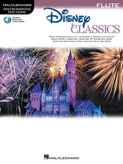 Disney Classics: For Flute Instrumental Play-along Pack
