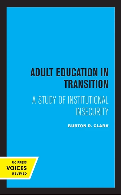 Adult Education Transition: A Study Of Institutional Insecurity