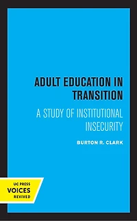 Adult Education Transition: A Study Of Institutional Insecurity