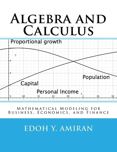 Algebra and Calculus: Mathematical Modeling for Business, Economics, and Finance