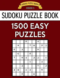 Sudoku Puzzle Book, 1,500 EASY Puzzles: Gigantic Bargain Sized Book, No Wasted Puzzles With Only One Level