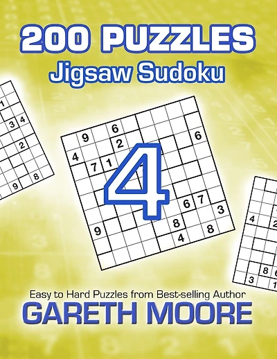 Jigsaw Sudoku 4: 200 Puzzles