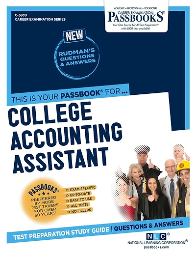 College Accounting Assistant (C-3809): Passbooks Study Guide