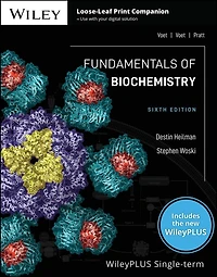 Fundamentals of Biochemistry, 6e with WileyPLUS Card and Loose-leaf Set Single Term
