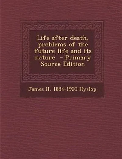 Life after death, problems of the future life and its nature  - Primary Source Edition