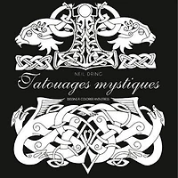 Tatouages mystiques: dessins à colorier anti-stress