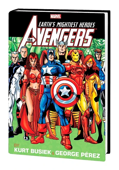 Avengers By Busiek & Perez Omnibus Vol. 2 George Perez 25th Issue Cover [New Printing]
