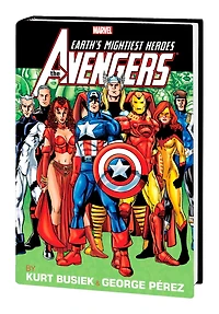 Avengers By Busiek & Perez Omnibus Vol. 2 George Perez 25th Issue Cover [New Printing]