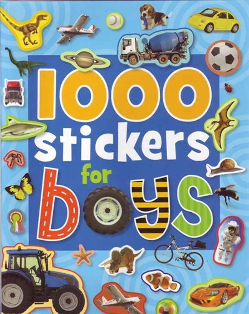 1000 Stickers Boys