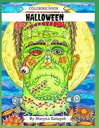 Halloween coloring book