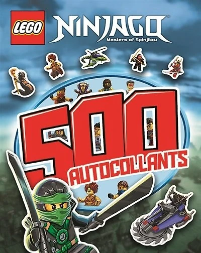 500 autocollants Lego Ninjago