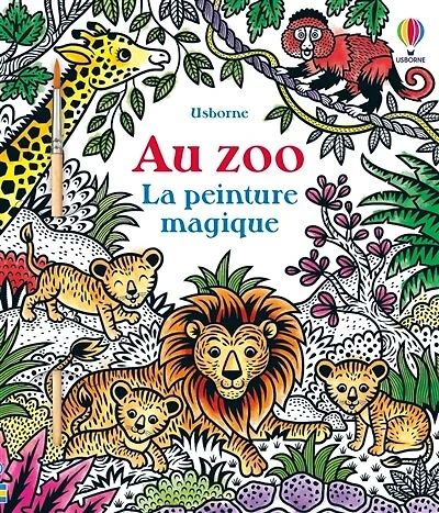 Au zoo: la peinture magique