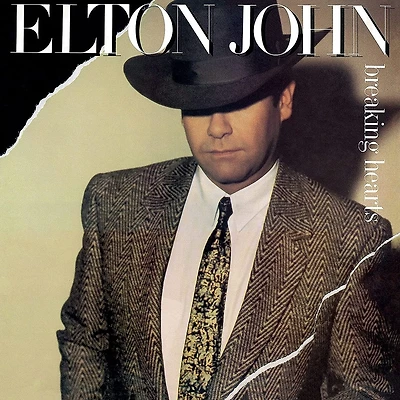 Breaking Hearts by Elton John (1 LP)