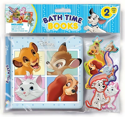DISNEY ANIMALS BATH TIME BOOKS (EVA BAG): ANIMALS