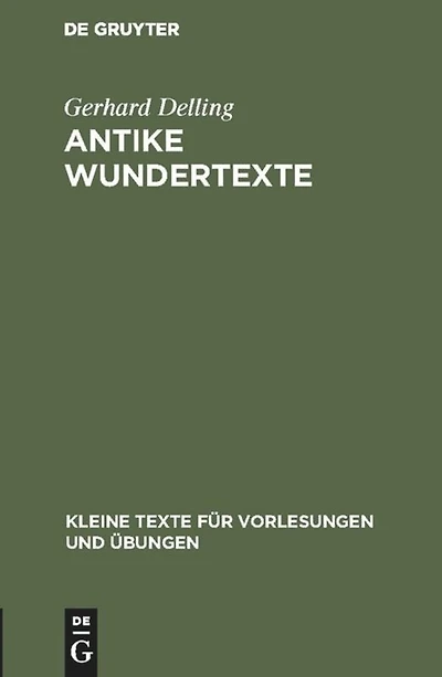 Antike Wundertexte