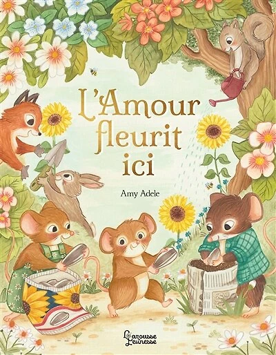 L' amour fleurit ici