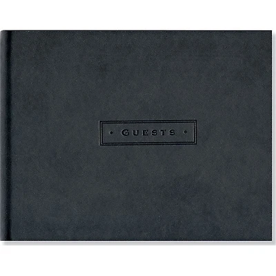 Guest Book Classic Black