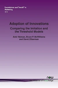 Adoption of Innovations: Comparing the Imitation and the Threshold Models