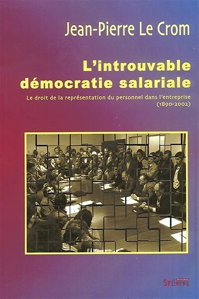 L' introuvable démocratie salariale: le droit de la représentation du personnel dans l'entreprise (1890-2002)