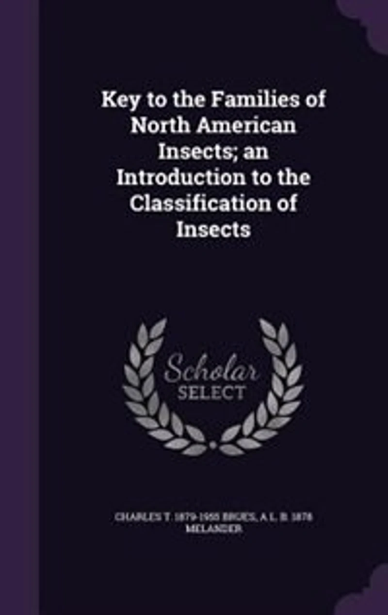 Key to the Families of North American Insects; an Introduction to the Classification of Insects