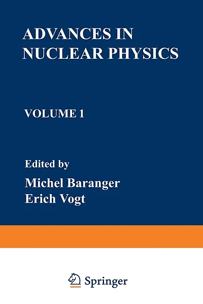 Advances in Nuclear Physics: Volume 1