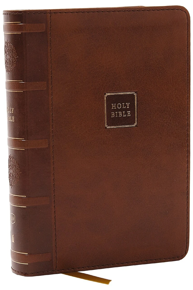 KJV Holy Bible: Compact with 43,000 Cross References, Black Leathersoft, Red Letter, Comfort Print: King James Version